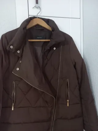 Abrigo color Marrón chocolate