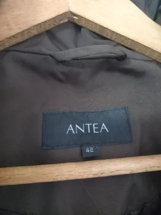 Abrigo color Marrón chocolate