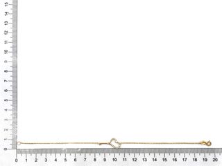 pulsera oro 18k con circonita