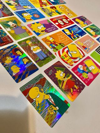 Lotto Carte Simpson Cards Kinder Ferrero 1999