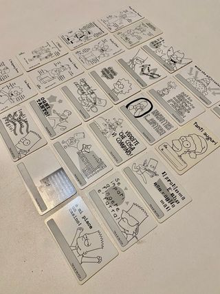 Lotto Carte Simpson Cards Kinder Ferrero 1999
