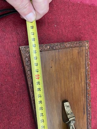 Crucifijo Antiguo Madera y Metal