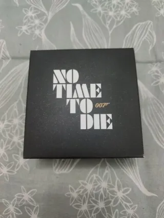1 Onza Plata proof James Bond No Time To Die