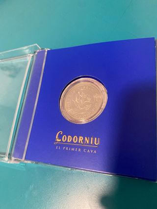 Moneda Codorniu Plata
