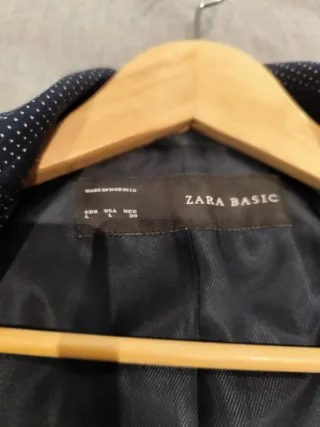 Americana Zara L azul marino