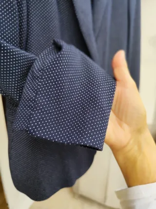 Americana Zara L azul marino