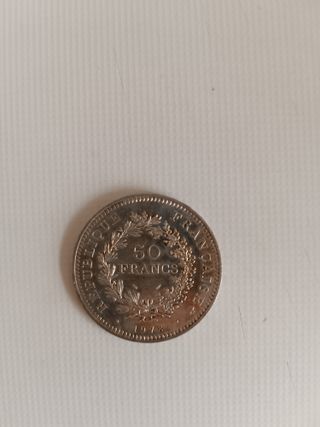 Moneda 50 Francos Plata SC