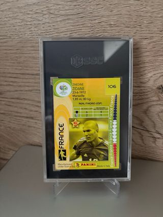 Cromo Panini Mundial 2006 Zidane SGC 8.5