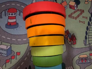 Auténtico Arcoíris Waldorf de Madera