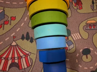 Auténtico Arcoíris Waldorf de Madera