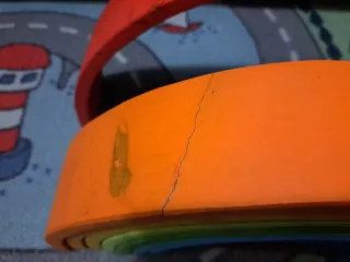 Auténtico Arcoíris Waldorf de Madera