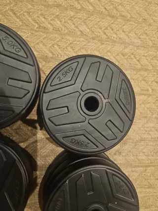 Pesas y Barra Gimnasio