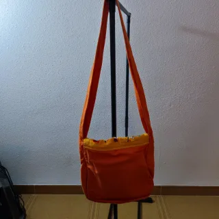 Bolso hippie bordado flores