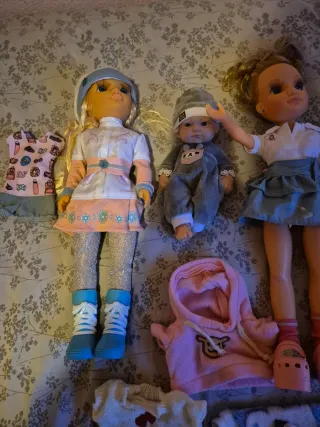 Lote Juguetes Bebés y Muñecas