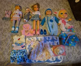 Lote Juguetes Bebés y Muñecas