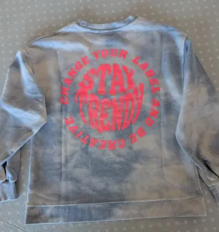 Sudadera niña tie-dye talla 12-13