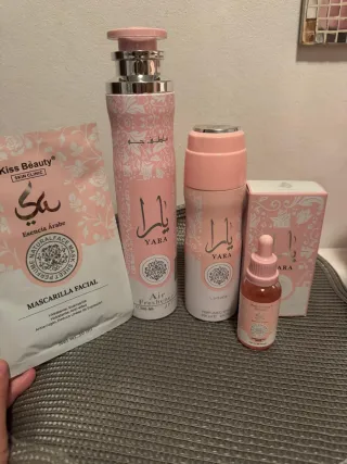 Pack Perfumes y Mascarilla Yara