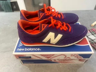 New Balance 410 Morado Naranja Bambas Originales