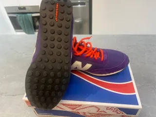 New Balance 410 Morado Naranja Bambas Originales