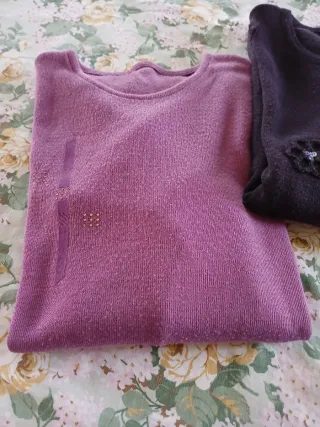 2 maglie misto lana donna