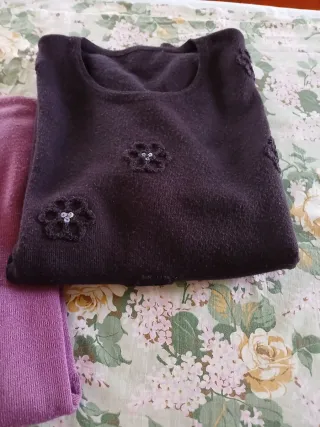 2 maglie misto lana donna