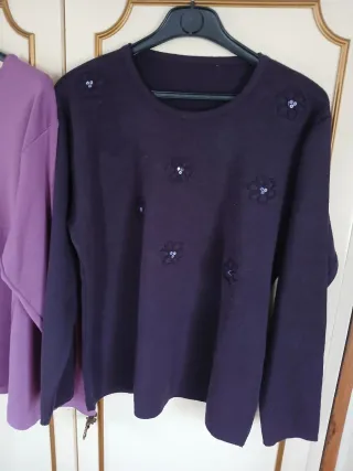 2 maglie misto lana donna