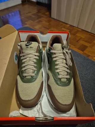 Nike Air Max 1 ESS PRM Marrón Verde