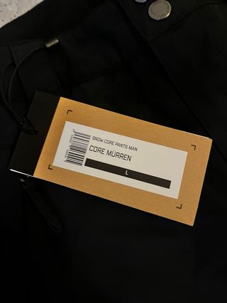 Pantalón sci/snowboard uomo L nero