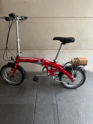 Bicicleta Dahon D3 Curve Roja