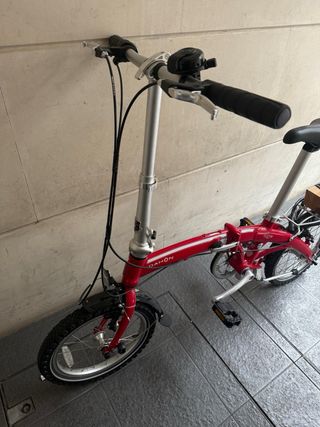 Bicicleta Dahon D3 Curve Roja