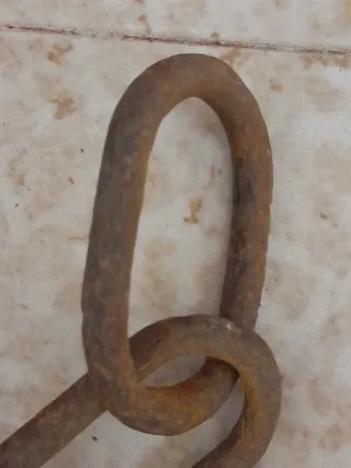 Catena in ferro battuto prima metà 1900