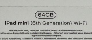 iPad Mini 6 64GB Space Gray + Funda + Factura