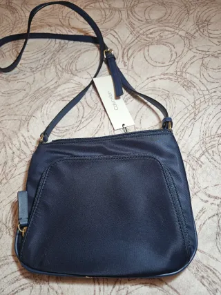 Borsa Calvin Klein Blu Nuova con Cartellino