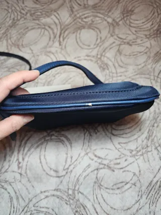 Borsa Calvin Klein Blu Nuova con Cartellino