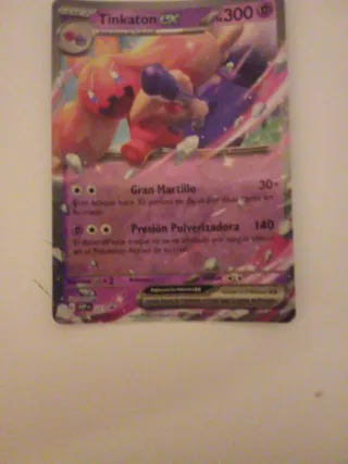Carta Pokémon Tinkaton ex