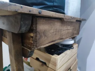 Mesa tocinera antigua