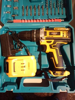 Taladro percutor/atornillador a batería