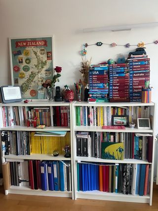 Dos Estanterías Blancas