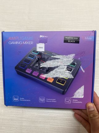 Streaming Gaming FIFINE Mezclador de Audio