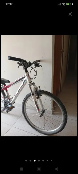 Bicicleta de Montaña Roja