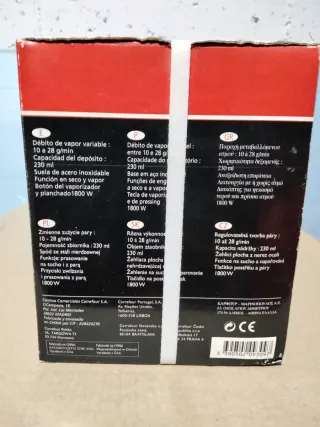 Plancha de vapor Bluesky BSI 1616