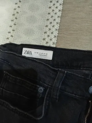Pantalón vaquero Zara hombre negro