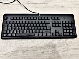 Teclado USB HP Negro.