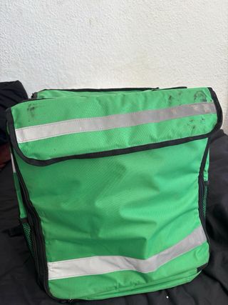 Mochila repartidor Delivery Bag Store verde