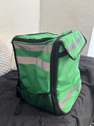 Mochila repartidor Delivery Bag Store verde