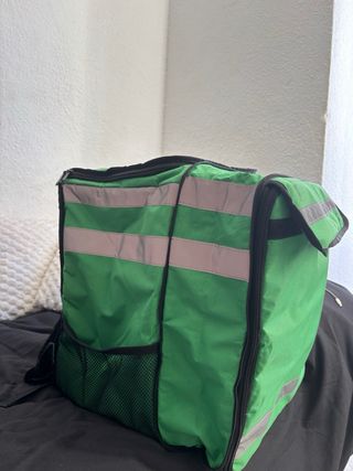 Mochila repartidor Delivery Bag Store verde