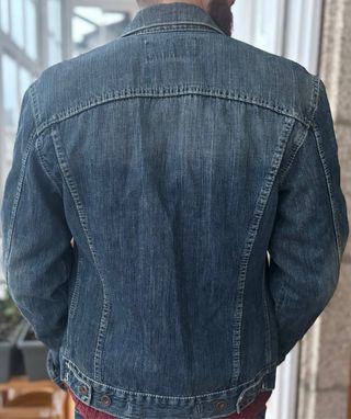 Cazadora Vaquera Hombre Azul