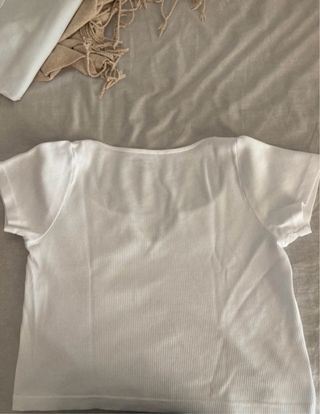 Camiseta Brandy Melville Blanca Talla Única