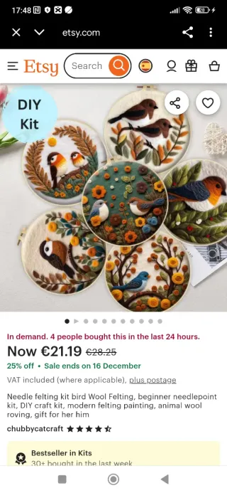 Kit de arte de lana ideal principiantes