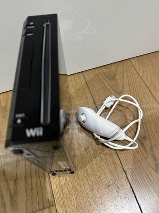 Consola Wii Negra Nintendo